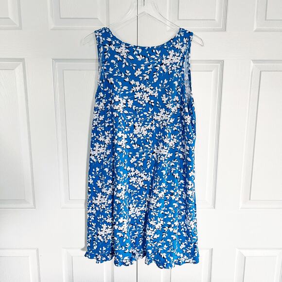 Draper James Blue Floral Ruffle Nightie - Picture 7 of 7